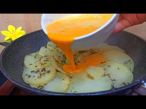 The famous Potato Egg Recipe ‼ ️ incredibly delicious 👌😋 ASMR Recipe