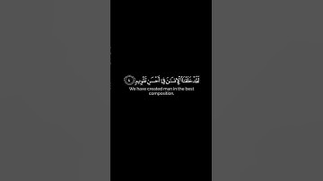 Surah teen  | Surat At-Teen | (The Fig) | سورة التين | #quran #learntajweed