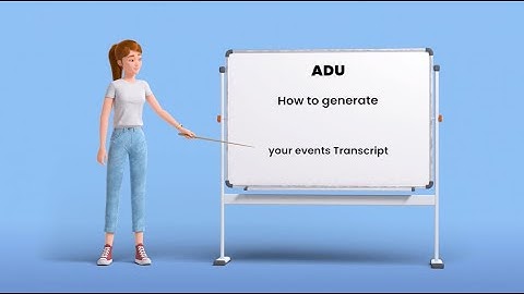 Generate Your Co-Curricular Activity Transcript with ADUConnect | Abu Dhabi University Guide