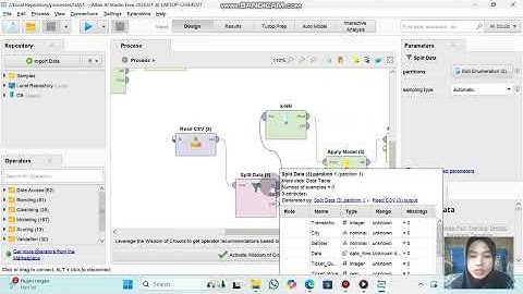 UAS DataMining Menggunakan RapidMinner