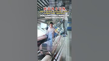 Open Width Knitted Fabric Tensionless Inspection Machine.Intelligent fabric inspection.