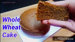Whole Wheat Cake | aate ka cake | healthy cake