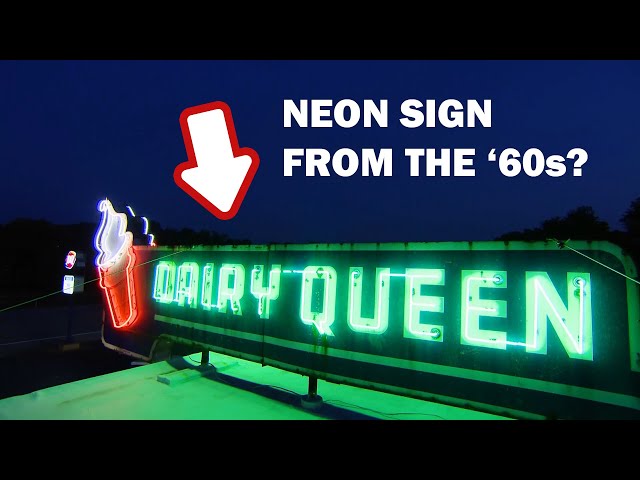 Original Dairy Queen Sign in Perryopolis, PA | Rick Sebak visits a
