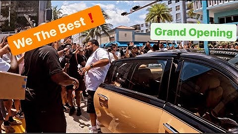 DJ Khaled Store Grand Opening❗️ We The Best Snipes USA