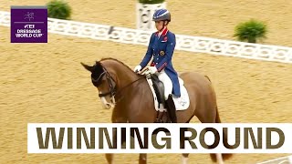 Charlotte Dujardin and Pete shine as the unbeatable pair! |  FEI Dressage World Cup™ London