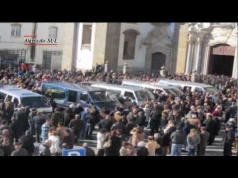 Portalegre: Duas mil pessoas nos funerais das vítimas do acidente na Sertã