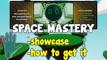 HOW TO GET SPACE MASTERY IN SLAP BATTLES | TIPS AND TRICKS