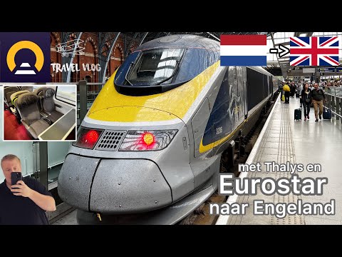 Video: Eurostar hogesnelheidstreinen tussen het VK en Europa