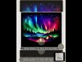 Alcohol Ink Northern Lights 20oz Sublimation Tumbler Designs, Camping Straight Skinny Tumbler Wra...