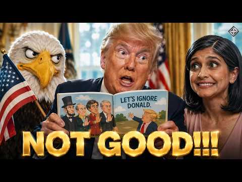 "HIDE YOUR CHILDREN!" | Trump does Usha Vance's "Storytime with the Second Lady" & it is HORRIFYING!