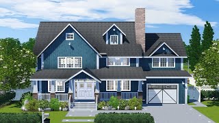 Cerulean House | Sims 3 Speed Build