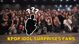 K-Pop Idol Surprises His Fans in Dance Class