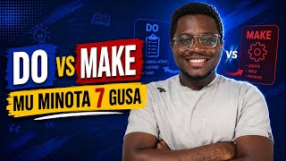 DO vs MAKE:USE THEM CORRECTLY IN ENGLISH|FRENCH SUBTITLES#DO vsMAKE UTILISER CORRECTEMENT EN ANGLAIS