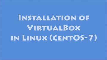 Virtual box installation using command line in CentOS | VirtualBox installation in Linux