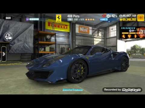 Csr Racing 2 Fully Upgrading A Ferrari 488 Pista Tune And
