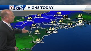 A cloudy and cool start to the weekend