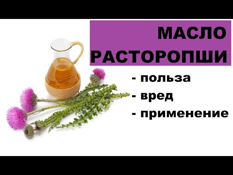 Масло расторопши: польза и вред, советы по применению