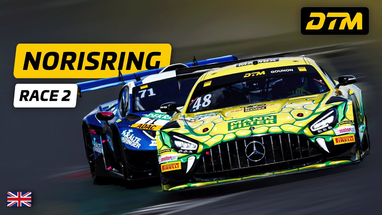 LIVE: Race 2 from the Norisring 🔥 | Who Will Take the Title? | DTM 2025