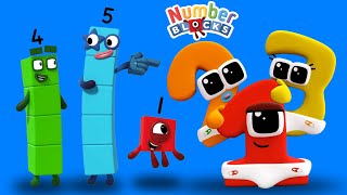 Happy New Year 2024, Giant Monster Numberblocks, Number Babies, Eating Simulation by Algodoo