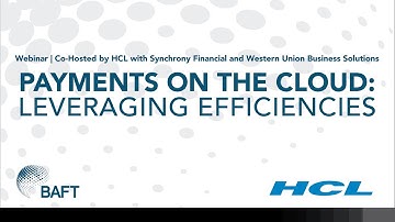 Webinar | Payments on the Cloud: Leveraging Efficiencies