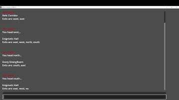A Z-Machine-esque text parser I made in Godot