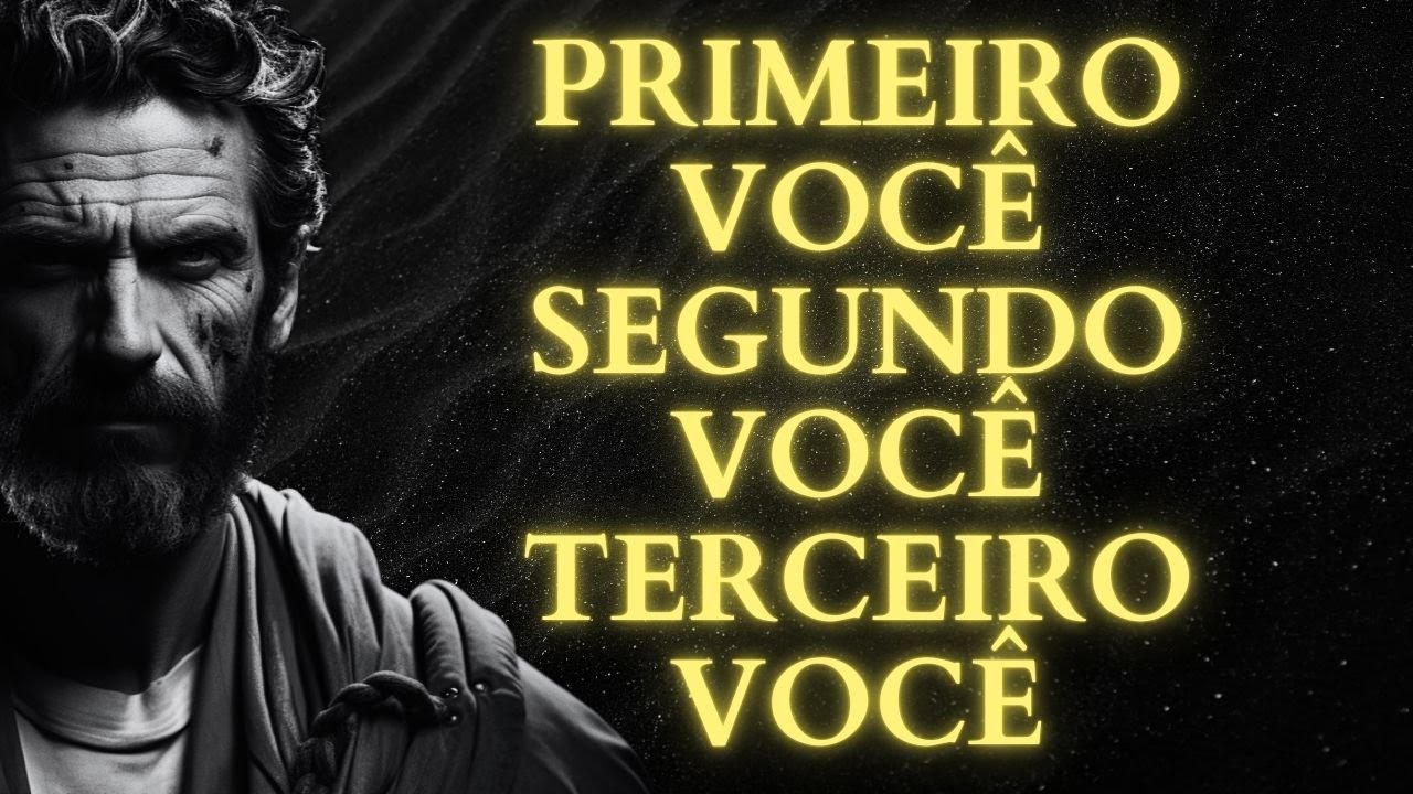 FOQUE EM VOCÊ e Pare de Desperdiçar a Sua Vida | ESTOICISMO