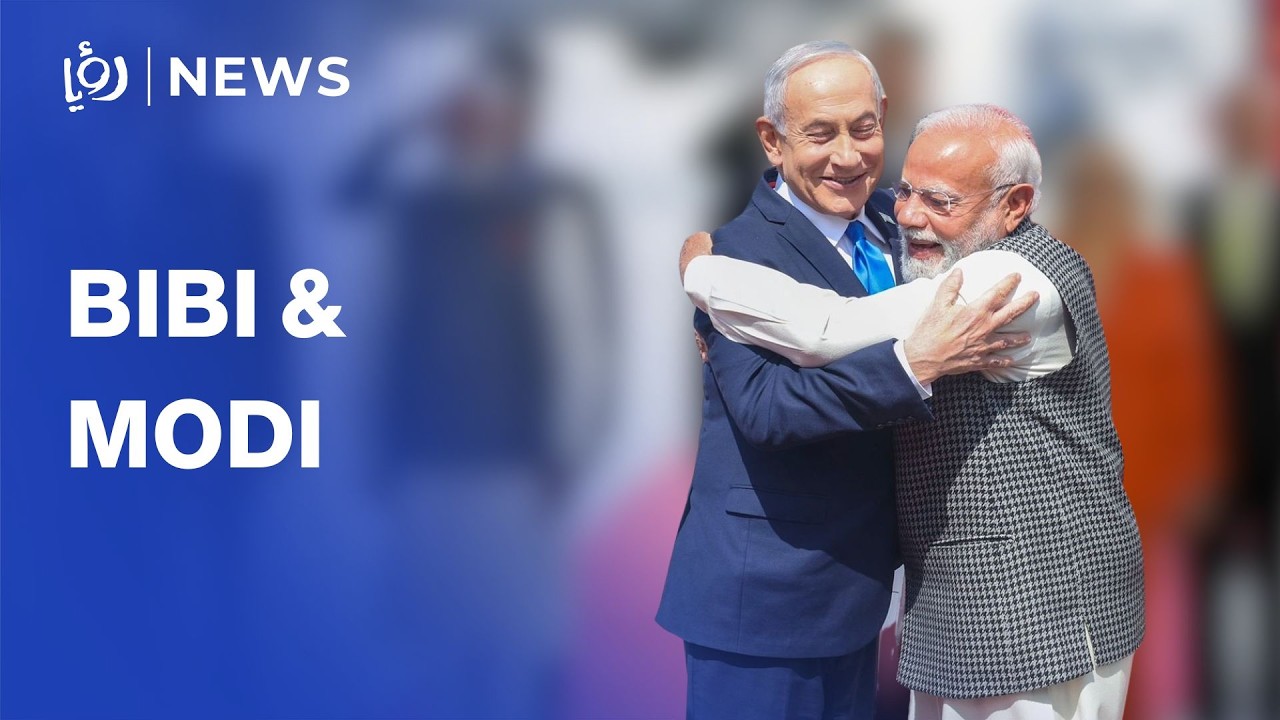 🇮🇳🇮🇱 Netanyahu receives India's Modi in 'Israel'