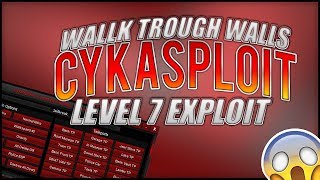 🔥 [WORKING] 🔥 ROBLOX EXPLOIT CYKASPLOIT WALK TROUGH WALLS, NO GRAVITY , INFINITE SPEED and MORE.