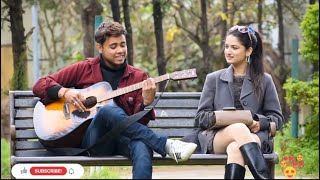 Jitni Dafa Dekhu tumhe Arijit Singh Song|Randomly Singing in Public with Girl |Heart Broken Song| Jitni Dafa Dekhu tumhe Arijit Singh Song|Randomly Singing in Public with Girl |Heart Broken Song|