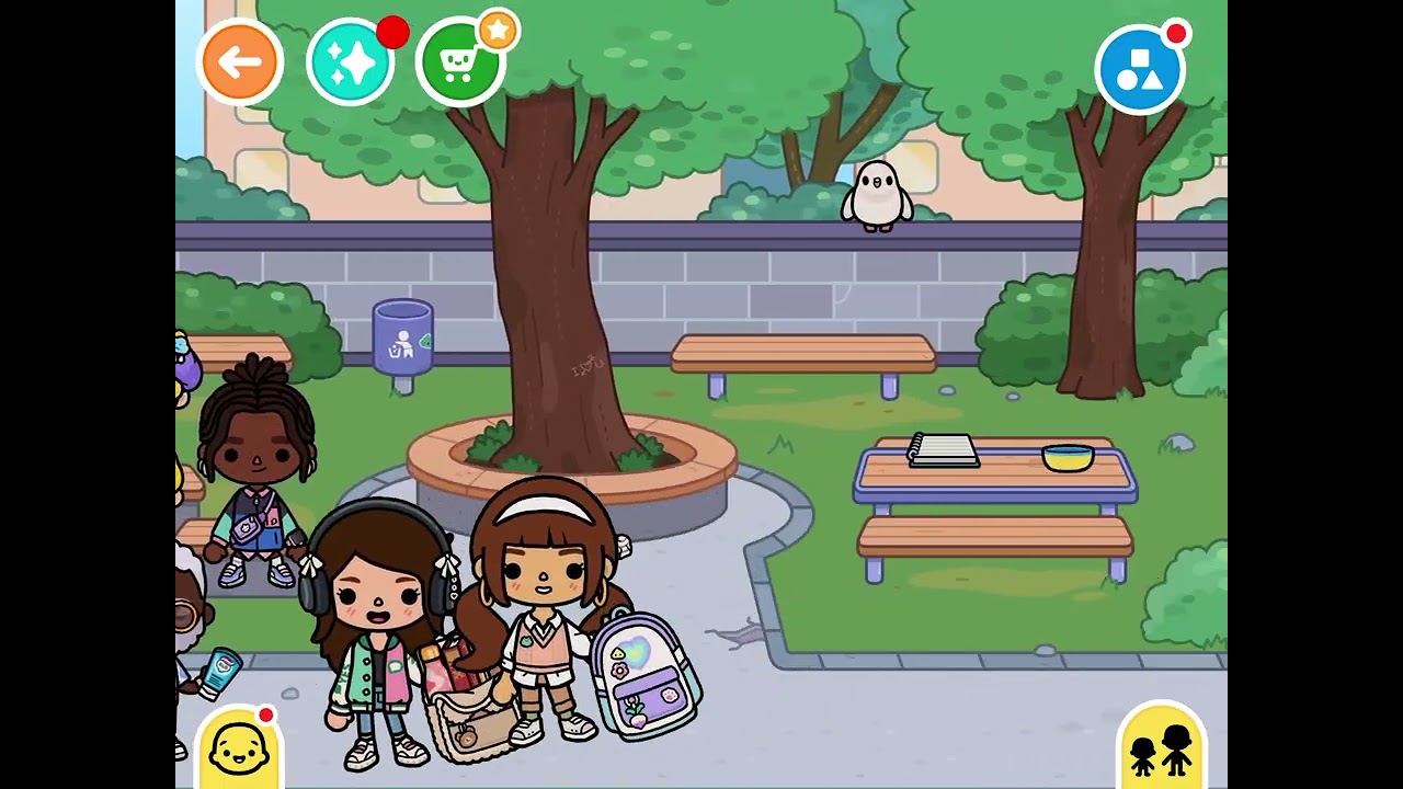 Играю в Toca world с Milanka 🌸🌸🌸