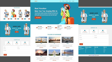 how to create website with html and CSS | design  website part - 3