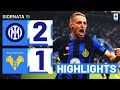 INTER-VERONA 2-1 | HIGHLIGHTS | 19ª GIORNATA | SERIE A TIM 2023/24 image