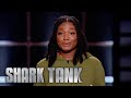 Shark tank us  kin apparel entrepreneur gets emotional when talking about her journey