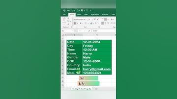 Smartly use MS Excel Alignment | Perfectly Align Colons✌🏻💯 #excel #shorts #viral #exceltips