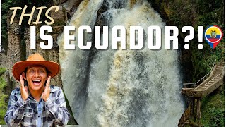 Hidden Jungle Waterfall in Ecuador 🇪🇨 (You Won’t Believe This Place!)