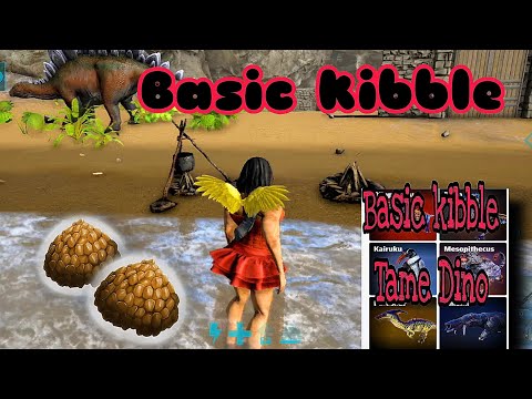 How to make Basic kibble Basic kibble Tame Dino best taming ARK Ultimate Mobile Edition Ark