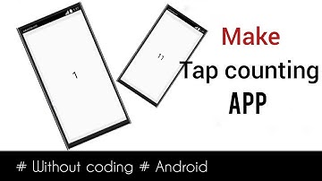 make tap counter app without coding #android