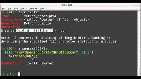 ipython 0.13 tab completion of data types to methods (str.center)