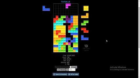 Jstris - 20TSD Mode - 22 TSDs In 3:20.74s