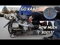 Installing a Boost Gauge on the Turbo 212 Go Kart