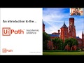 Detail Introduction on UiPath Academic Alliance