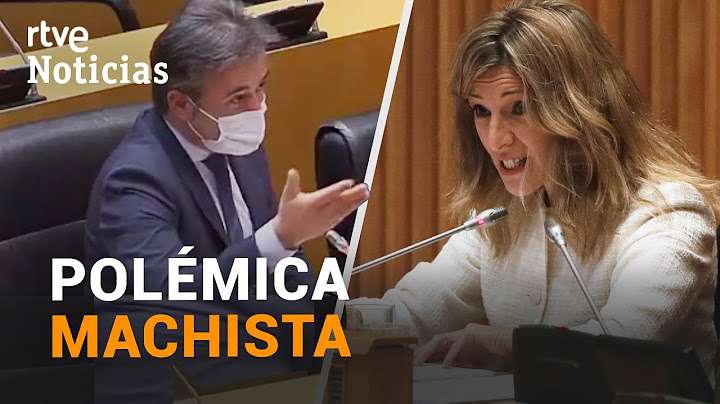 DIPUTADO DEL PP a YOLANDA DÍAZ: "las MUJERES solo suben si se agarran fuerte a una COLETA" | RTVE