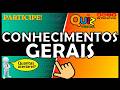 Quiz Conhecimentos gerais! Participe!