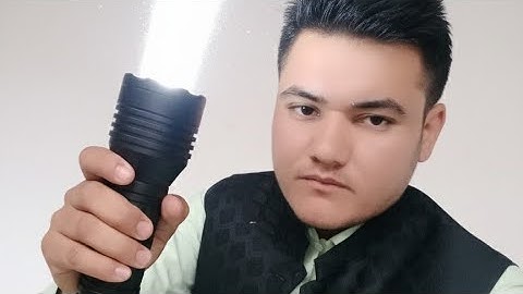 COBA CB-W518 LED Flashlight | 3KM Ultra Long Range Rechargeable Torch | Check Full Video 03339575235