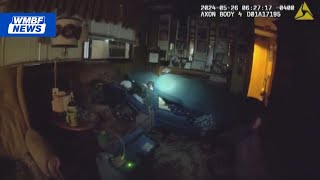 Bodycam footage shows ex-Florence County deputy shot suspect hiding under couch cushion