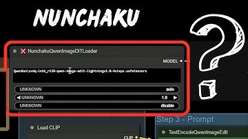 Chargeur DIT manquant ? Roue de configuration pour modèles Nunchaku