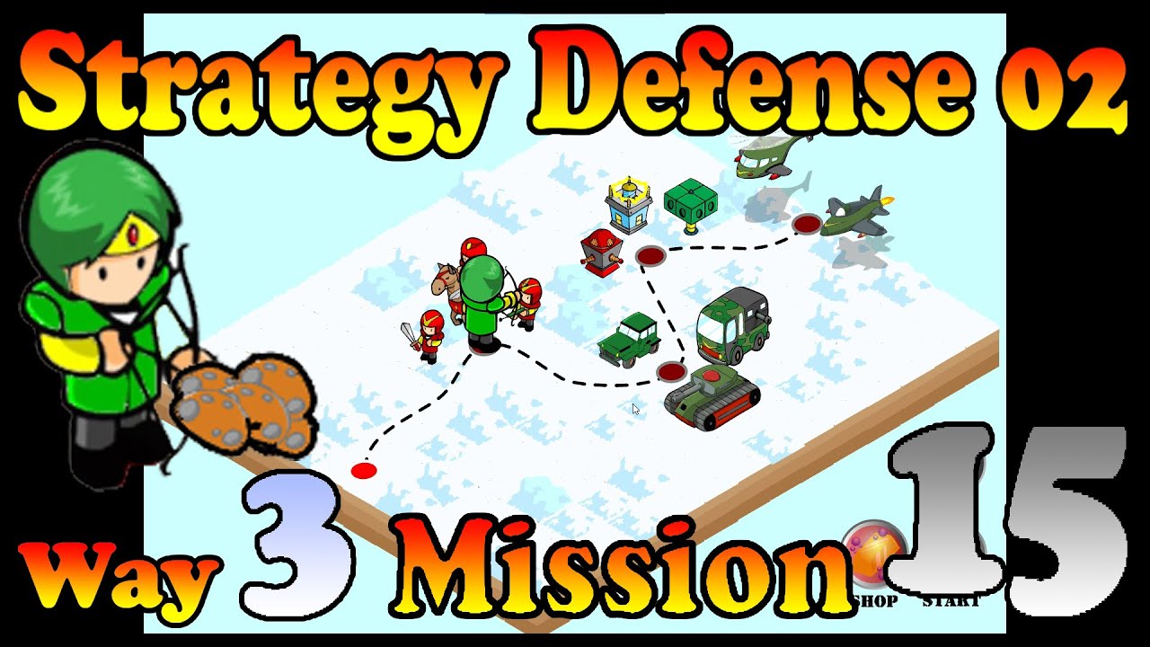 Strategy Defense 2 by NezuCute | Perfect Strategy to Beat way 3 Mission 15 (Flawless Victory)