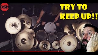 REACTION to Dan Presland (Ne Obliviscaris) As Icicles Fall drum play through