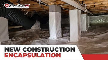 New Construction Crawl Space Encapsulation in Iron Station, NC | HydroHelp911 Case Study