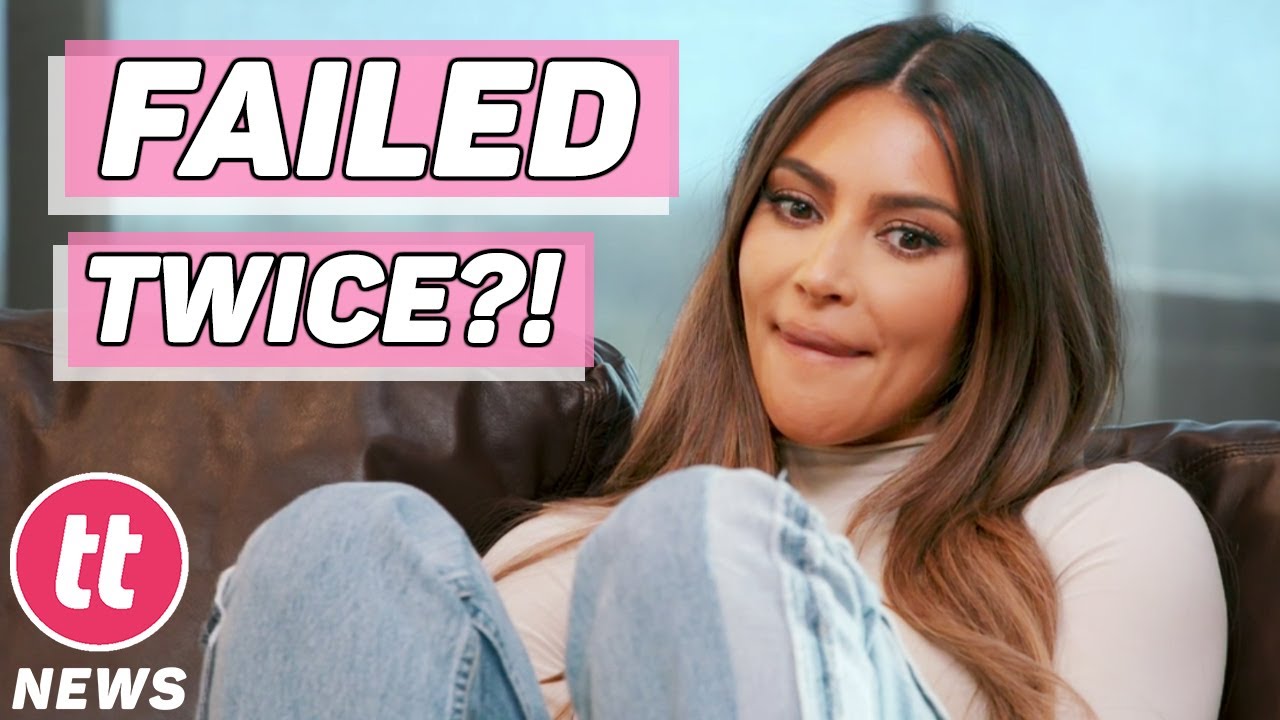 Kim Kardashian Fails Baby Bar Exam For The Second Time